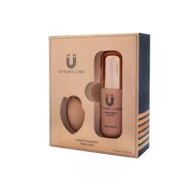 کرم پودر لاکچری کوین کد 553 حجم 30 میلی لیتر