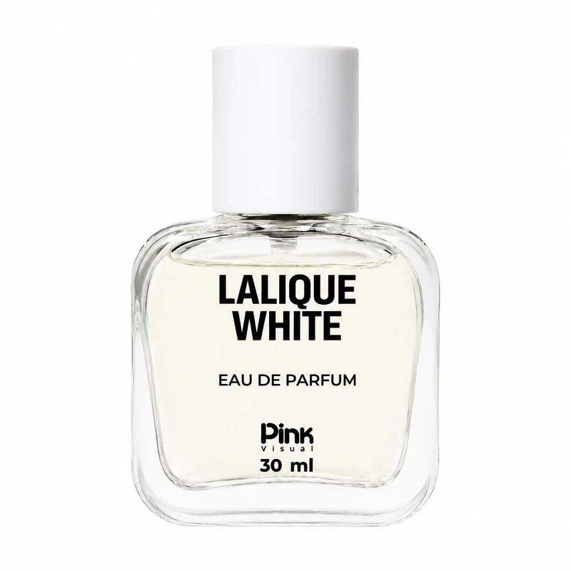 عطر جیبی مردانه پینک ویژوآل مدل Lalique White با رایحه خنک و مرکباتی حجم 30 میلی‌لیتر