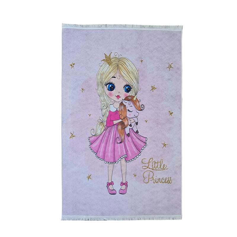 فرش پارچه ای مدل فرشینه طرح اتاق کودک ونوجوان کد 100309