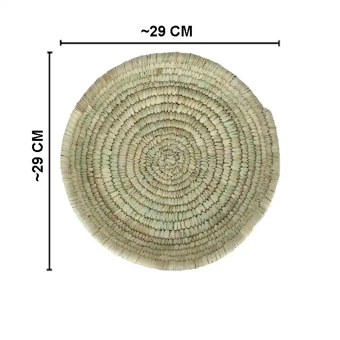 سینی حصیری مدل کپو طرح داز کد 29CM