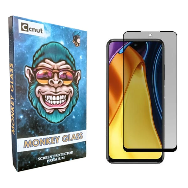 محافظ صفحه نمایش حریم شخصی کوکونات مدل monku مناسب برای گوشی موبایل شیائومی Poco M3 Pro 5G