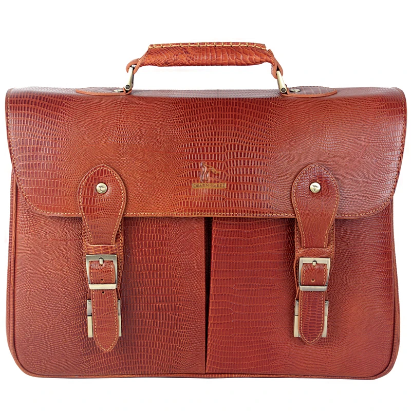 کیف اداری مردانه چرم بارز مدل DL3.LIZARD