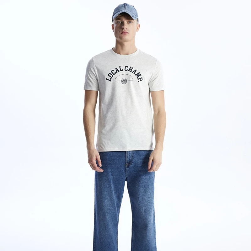 تی‌شرت آستین کوتاه مردانه ال سی وایکیکی مدل آنتی باکتریال ضد تعریق