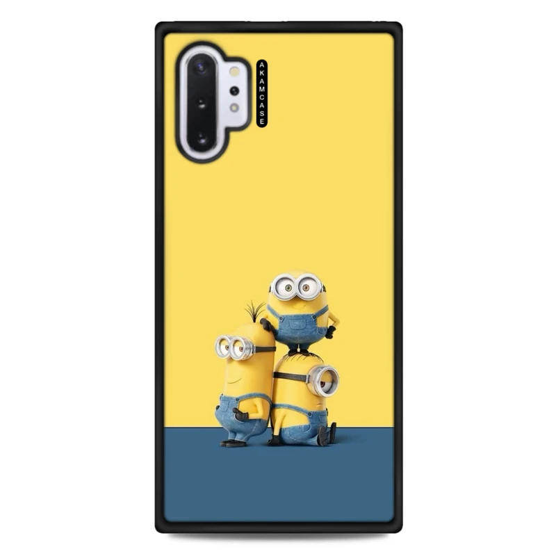 کاور آکام مدل AMC-WSGN10P-MINIONS4 مناسب برای گوشی موبایل سامسونگ Galaxy Note 10 Plus