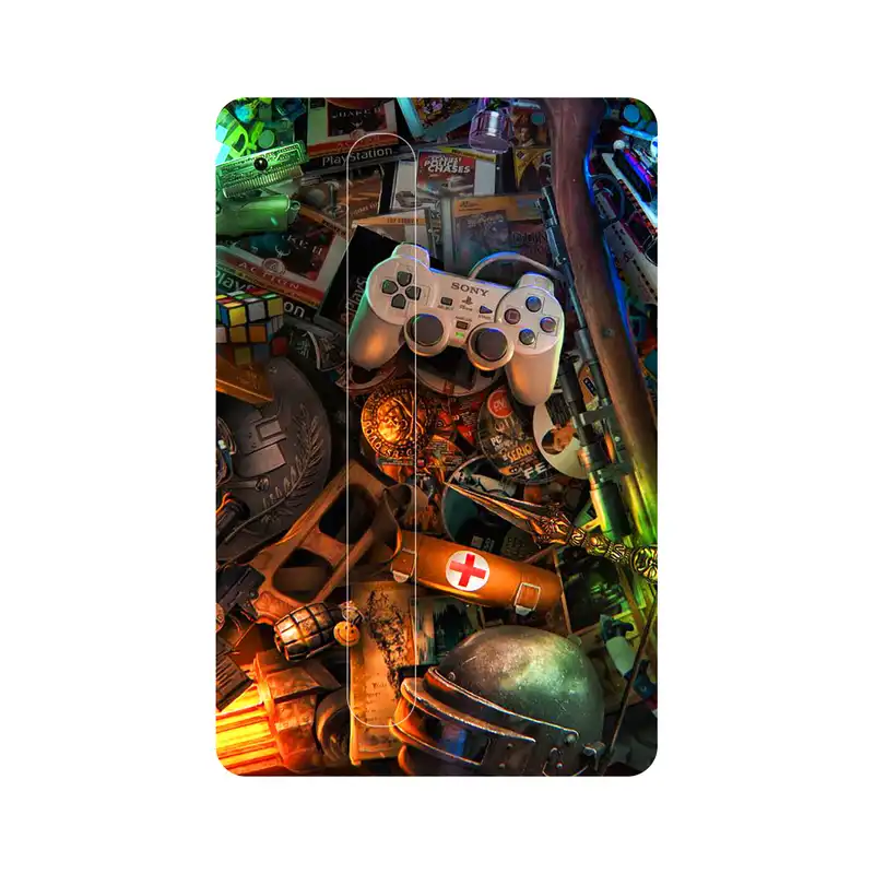 استیکر کارت پیکسل میکسل مدل خانه گیمر مجموعه 3 عددی