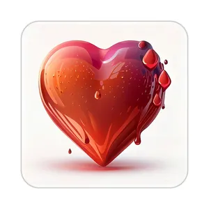 زیر لیوانی کاکتی مدل عاشقانه کد mp12969