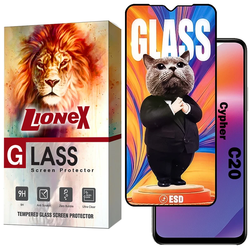 محافظ صفحه نمایش لایونکس مدل SCATL20 مناسب برای گوشی موبایل سایفر C20