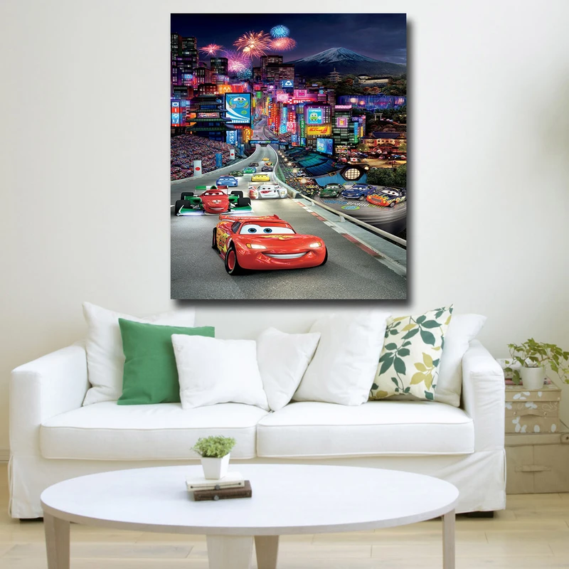  تابلو کودک و نوزاد مدل ماشین ها کد 13