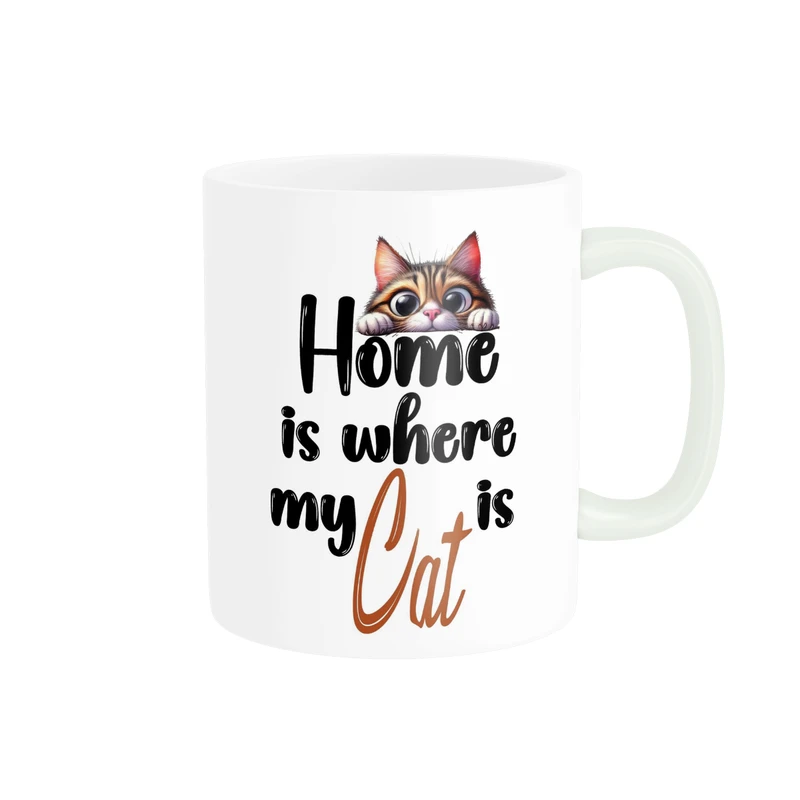 ماگ پاد آفرین مدل گربه کد DKC890