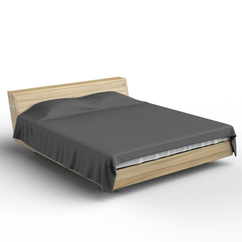 ملحفه خانه سفید مدل میکرو یک نفره سایز 145x200سانتی متر