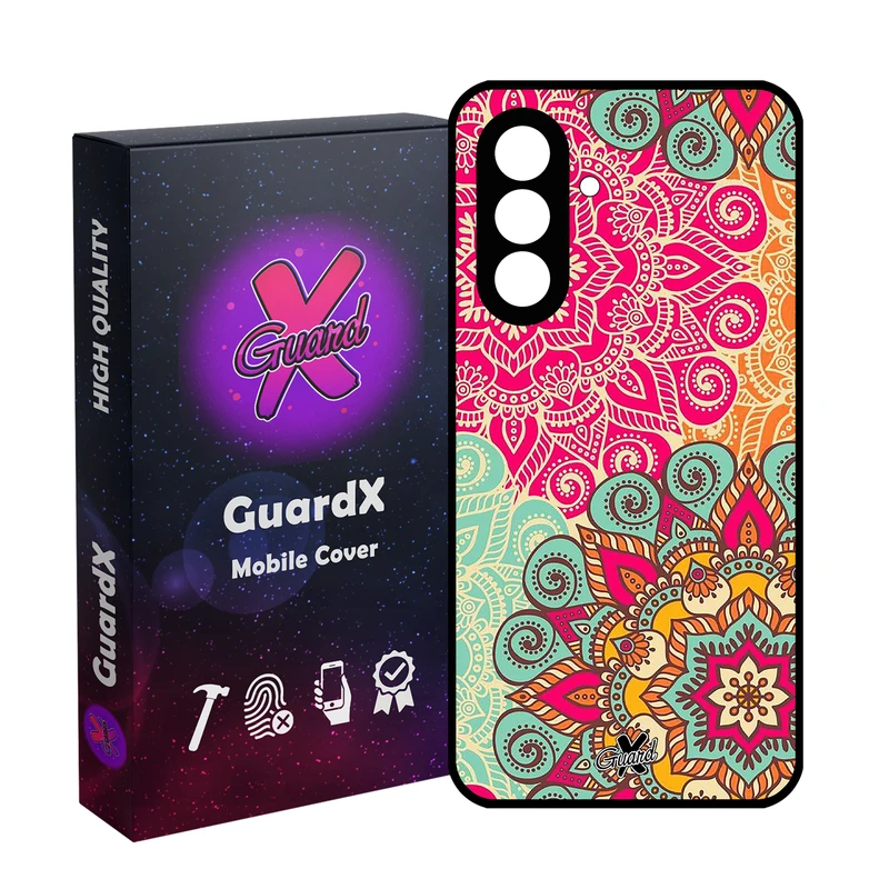 کاور گارد ایکس طرح Mandala مدل 10214 مناسب برای گوشی موبایل سامسونگ Galaxy S24 FE