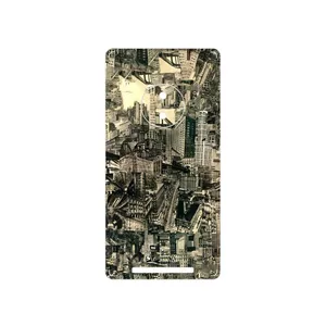 MAHOOT Collage of Skyscraper Cover Sticker for Nokia Lumia 830