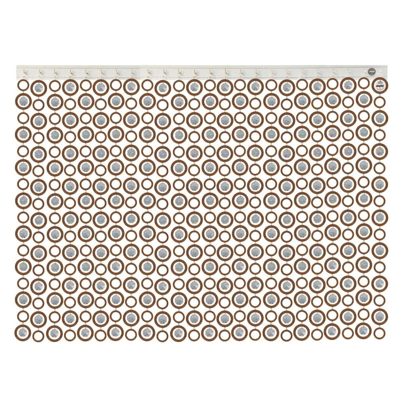  پرده آریا کریستال مدل رویا سایز 150x300 سانتی متر
