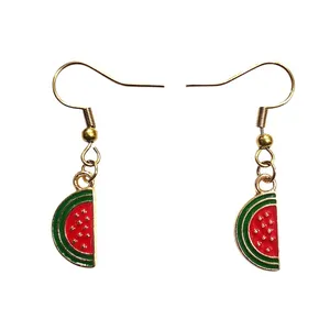 گوشواره زنانه مدل هندوانه ای