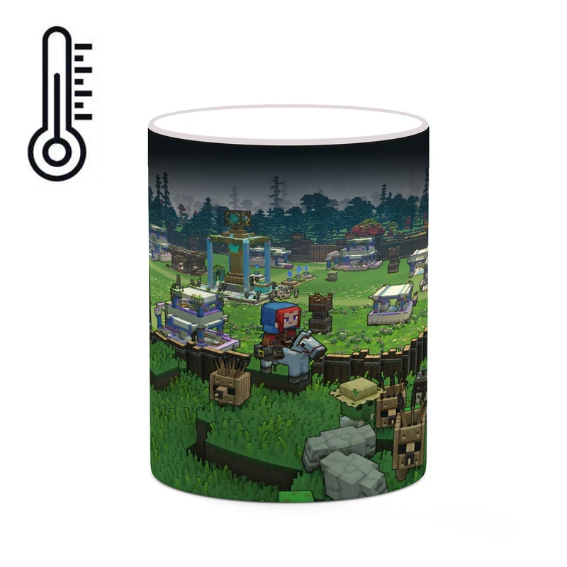 ماگ حرارتی کاکتی طرح ماینکرافت minecraft مدل mgh41427