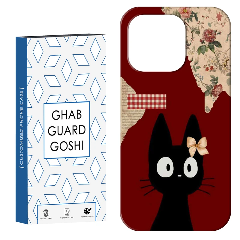 کاور قاب گارد گوشی طرح گربه  کد Dimo-911 مناسب برای گوشی موبایل اپل  IPHONE 16 PRO MAX   
