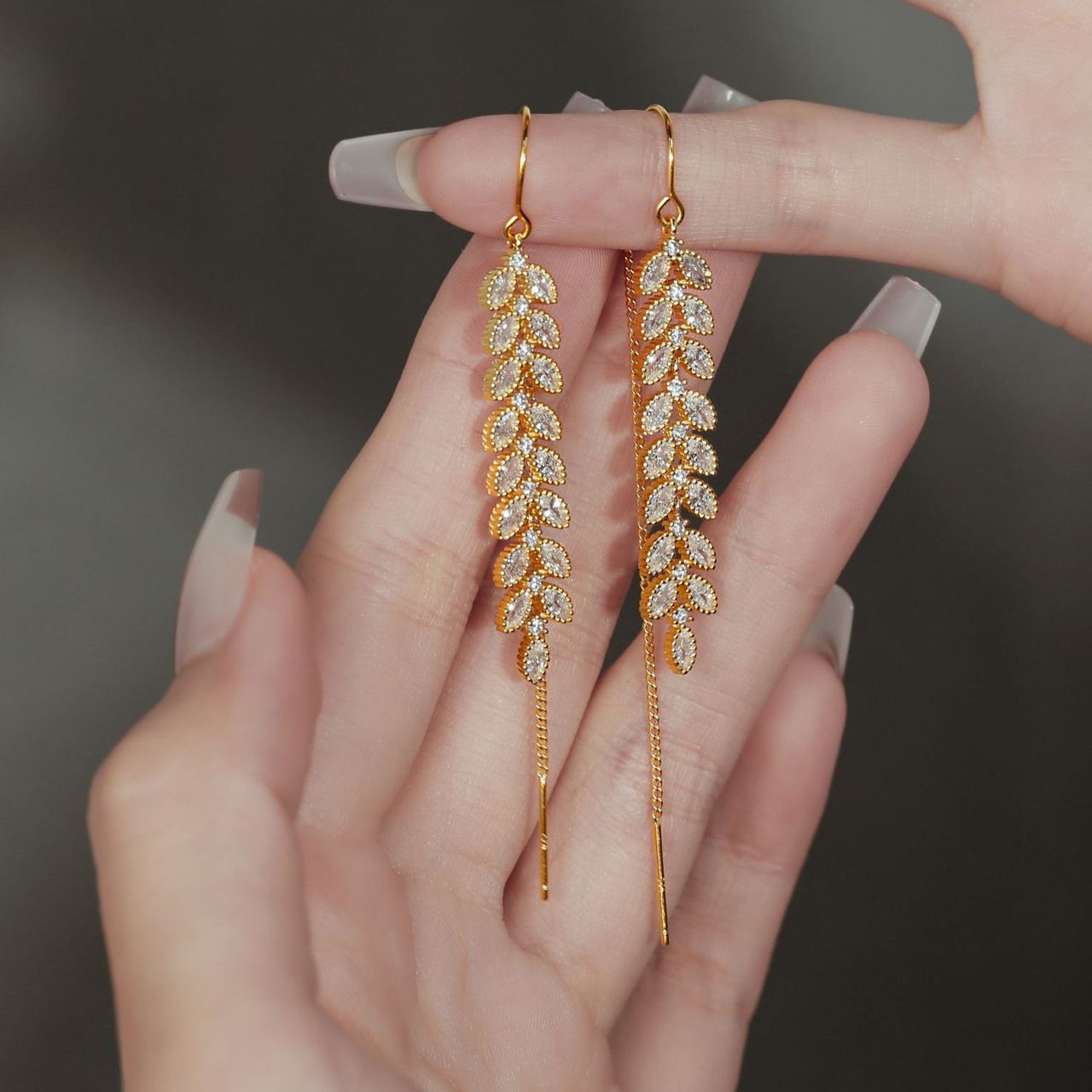 گوشواره زنانه روکسی مدل گندمی کد 416-8 -  - 5