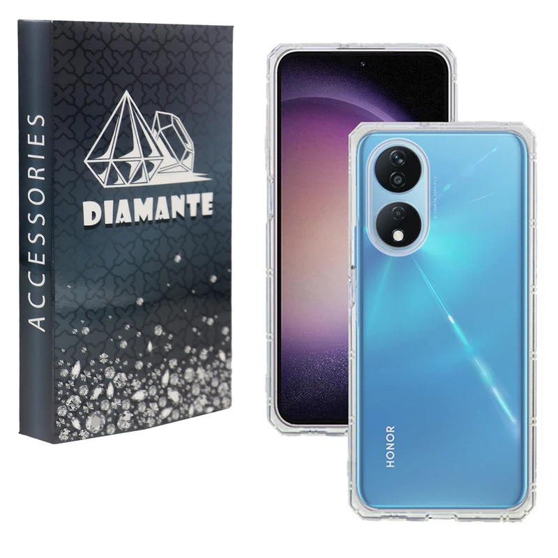 کاور دیامانته مدل Nahid Navy مناسب برای گوشی موبایل آنر X7B