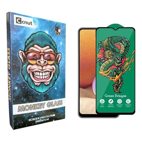 محافظ صفحه نمایش کوکونات مدل mnk Green_Dragon مناسب برای گوشی موبایل سامسونگ Galaxy A32 5G