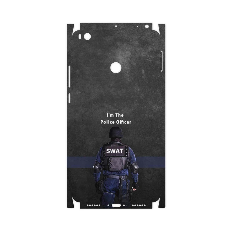 برچسب پوششی ماهوت مدل Police Officer-FullSkin مناسب برای گوشی موبایل شیائومی Mi Max 2