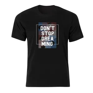 تی شرت آستین کوتاه مردانه مدل dont stop توقف نکن کد 073