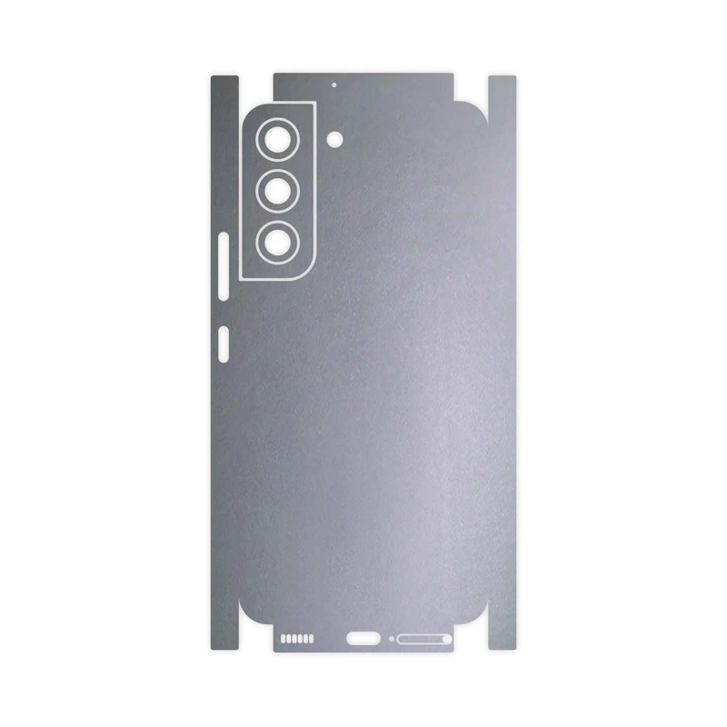 برچسب پوششی ماهوت مدل Matte-Silver-FullSkin مناسب برای گوشی موبایل سامسونگ Galaxy S22 5G