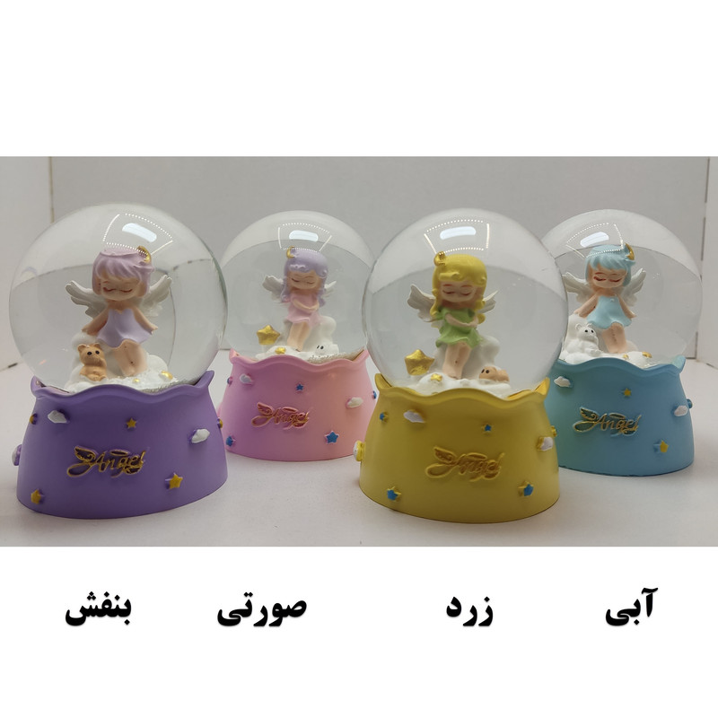 گوی مدل چراغ دار دخترک فرشته