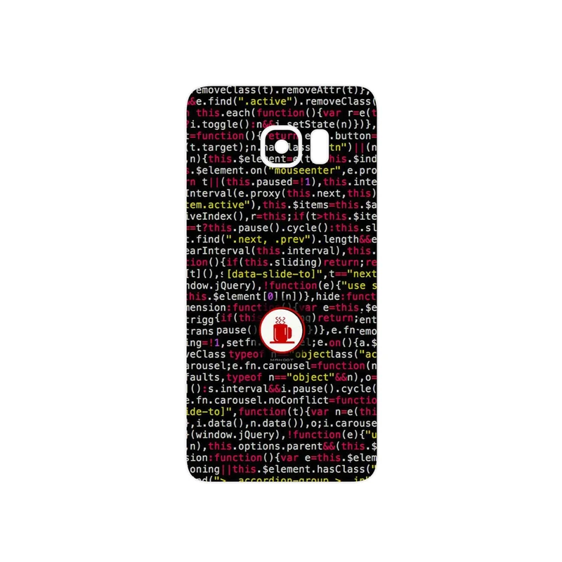 برچسب پوششی ماهوت مدل Programming 1 مناسب برای گوشی موبایل سامسونگ Galaxy S6 Edge