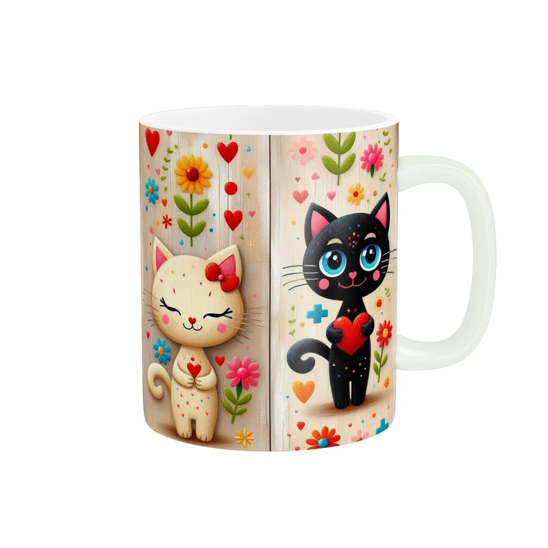 ماگ پاد آفرین طرح گربه کد 4044