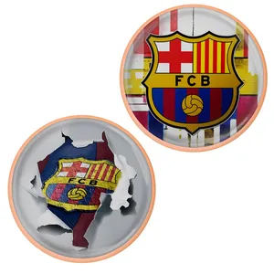 تراش مدل مخزن دار طرح لوگو باشگاه بارسلونا کد S111 بسته دو عددی