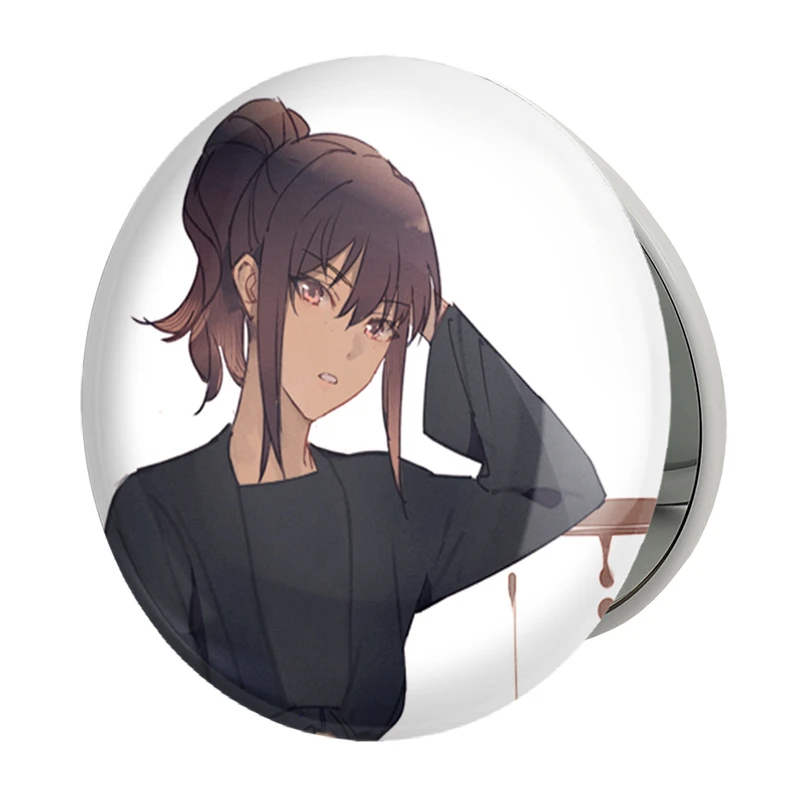 آینه جیبی خندالو طرح میاکا انیمه روان گذر مدل تاشو کد 33758