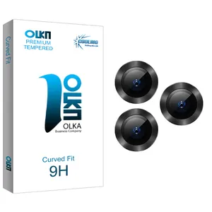 محافظ لنز گوشی کولینگ مدل Olka Glass FLL مناسب برای گوشی موبایل اپل iPhone 13 Pro