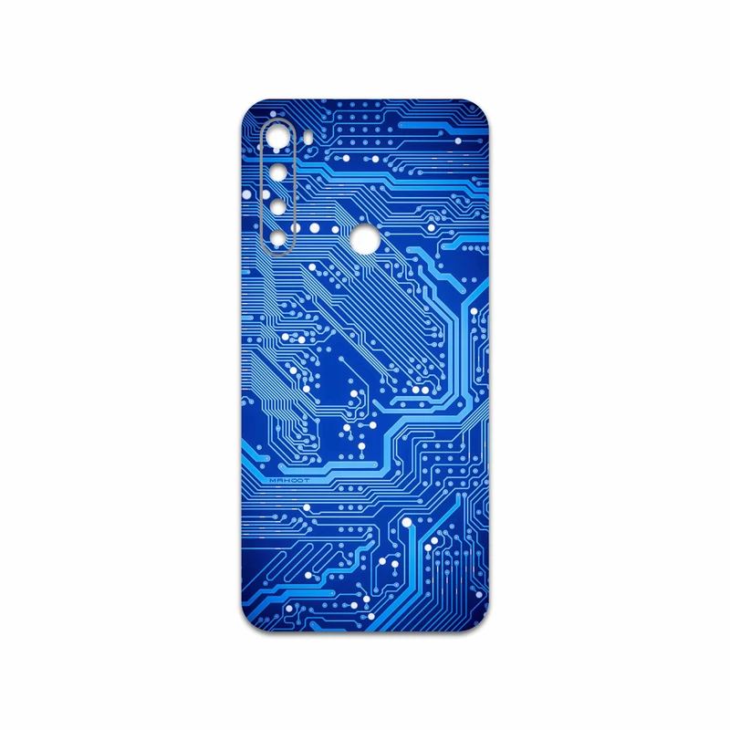 برچسب پوششی ماهوت مدل Blue Printed Circuit Board مناسب برای گوشی موبایل شیائومی Redmi Note 8