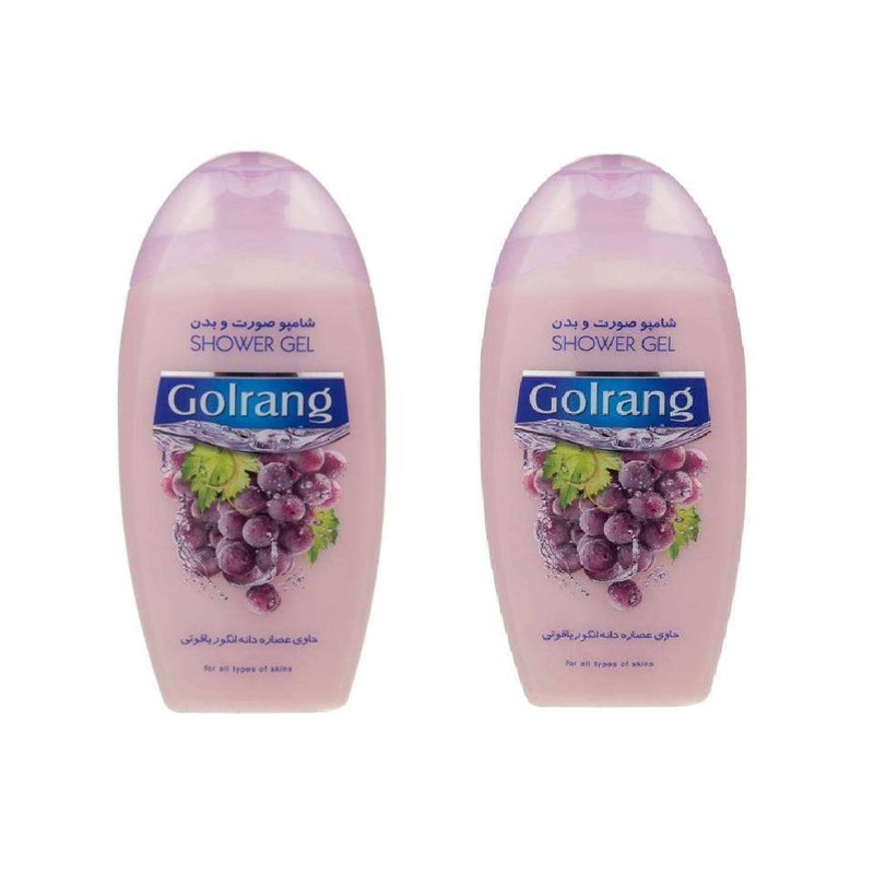 شامپو بدن گلرنگ کد GO حجم 400 میلی لیتر مجموعه 2 عددی