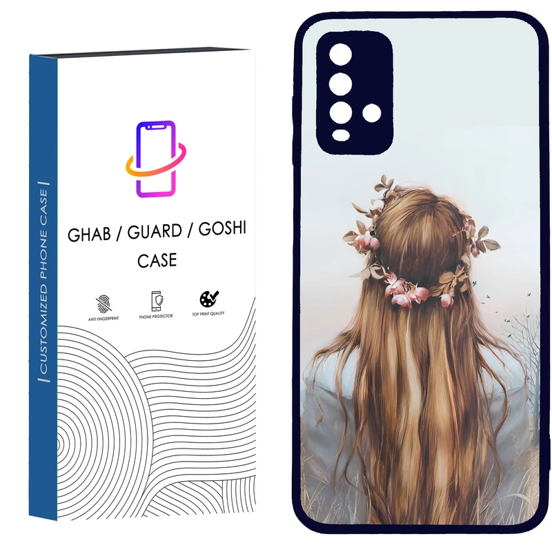 کاور قاب گارد گوشی طرح دخترانه کد - TPU - BN مناسب برای گوشی موبایل شیائومی Redmi Note 9 4G / Redmi 9T