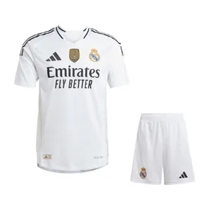 ست تی شرت و شلوارک ورزشی مردانه مدل هواداری رئال مادرید