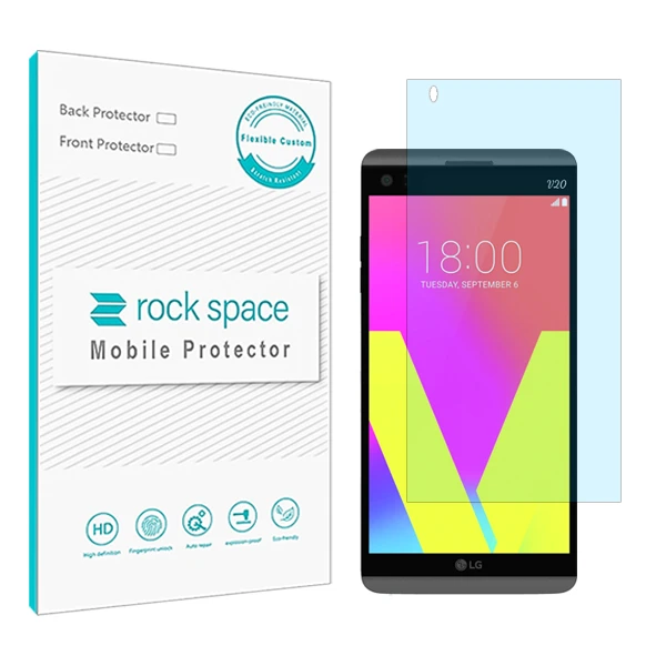محافظ صفحه نمایش ضد اشعه آبی راک اسپیس مدل HyBLU  مناسب برای گوشی موبایل ال جی V20