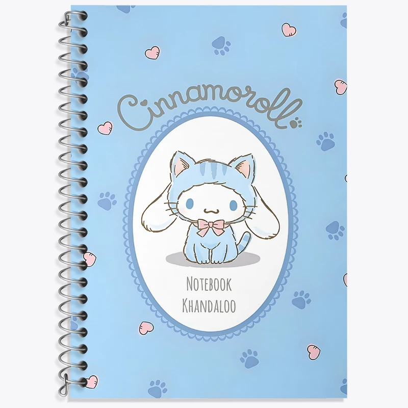 دفتر لغت 50 برگ خندالو طرح سینامونرول هلو کیتی کد N4201