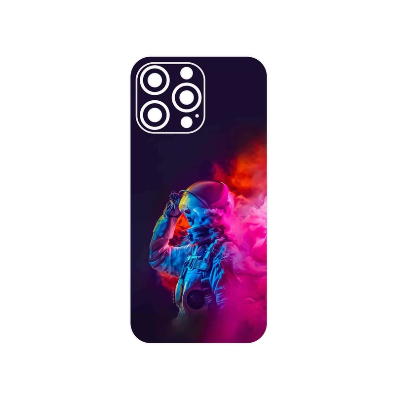 برچسب پوششی ماهوت مدل Smoke Rainbow Digital Art 1 مناسب برای گوشی موبایل اپل iPhone 14 Pro Max