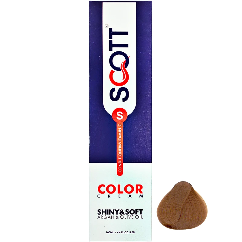 رنگ مو اسکاتس سری Golden شماره G7 حجم 100 میلی لیتر رنگ بلوند طلایی