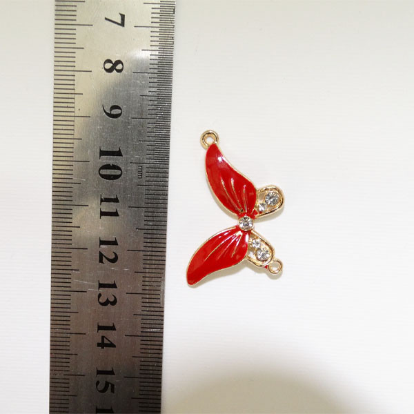 آویز گردنبند دخترانه مدل پروانه کد AG 561