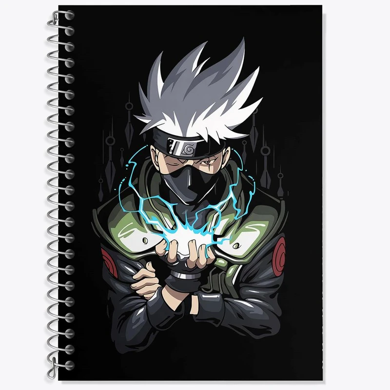 دفتر لغت 50 برگ خندالو مدل کاکاشی هاتاکه انیمه ناروتو Naruto کد 11253