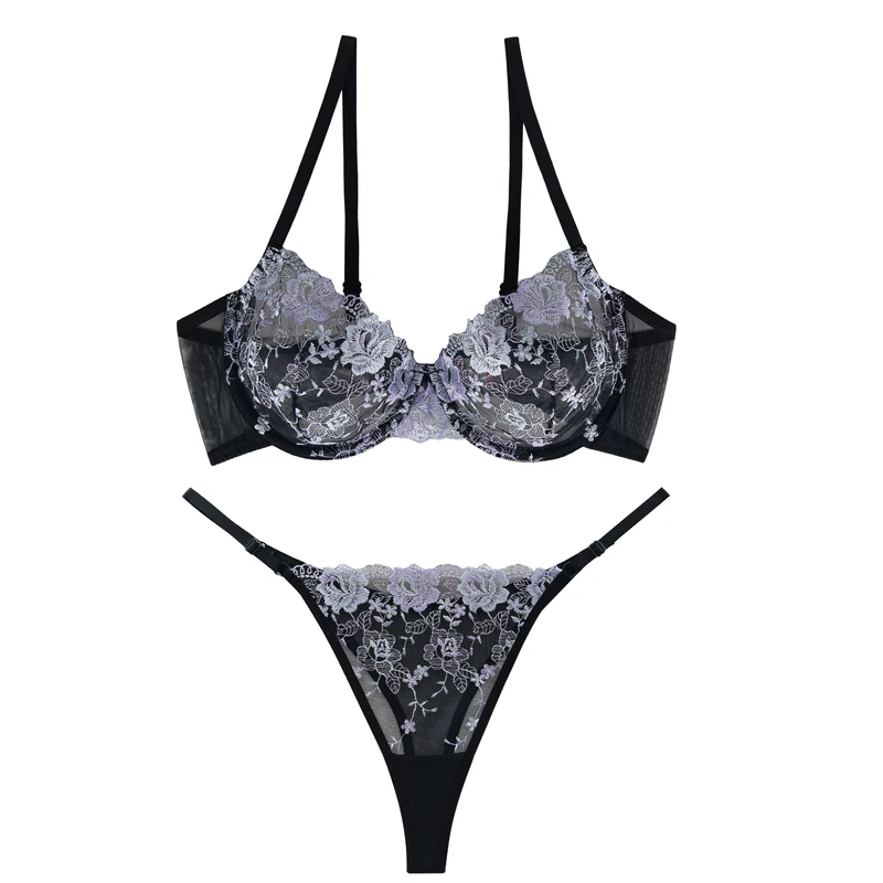 ست شورت و سوتین زنانه پدلی مدل توری کد 2020PSY