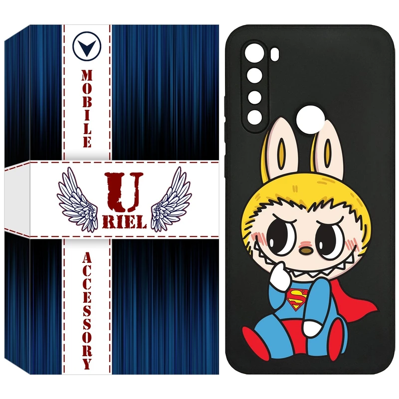 کاور یوریل قاب مدل KSH کد 147 طرح عروسک لبوبو مناسب برای گوشی موبایل شیائومی Redmi Note 8