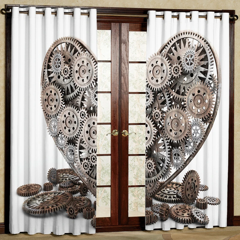 پرده مدل مخمل پانچی کد 2176T2 سایز 200x140 سانتی متر