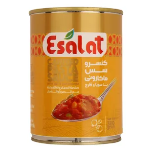 کنسرو سس ماکارونی با سویا و قارچ اصالت - 380 گرم