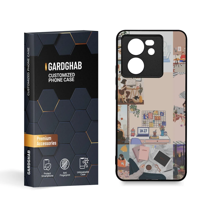 کاور گارد قاب مدل دخترانه مناسب برای گوشی موبایل شیائومی Mi 13T 5G / Mi 13T Pro