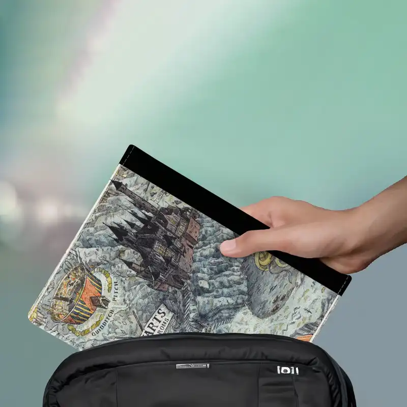 کلاسور ترمه طراحان ایده مدل هری پاتر و نقشه ی مدرسه کد cfp1577