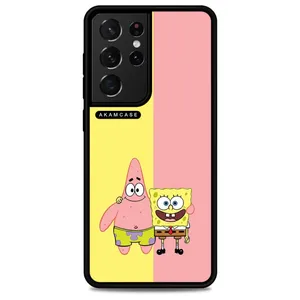 AKAM AMC-WSGS21U-SPONGE BOB6 Cover For Samsung Galaxy S21 Ultra