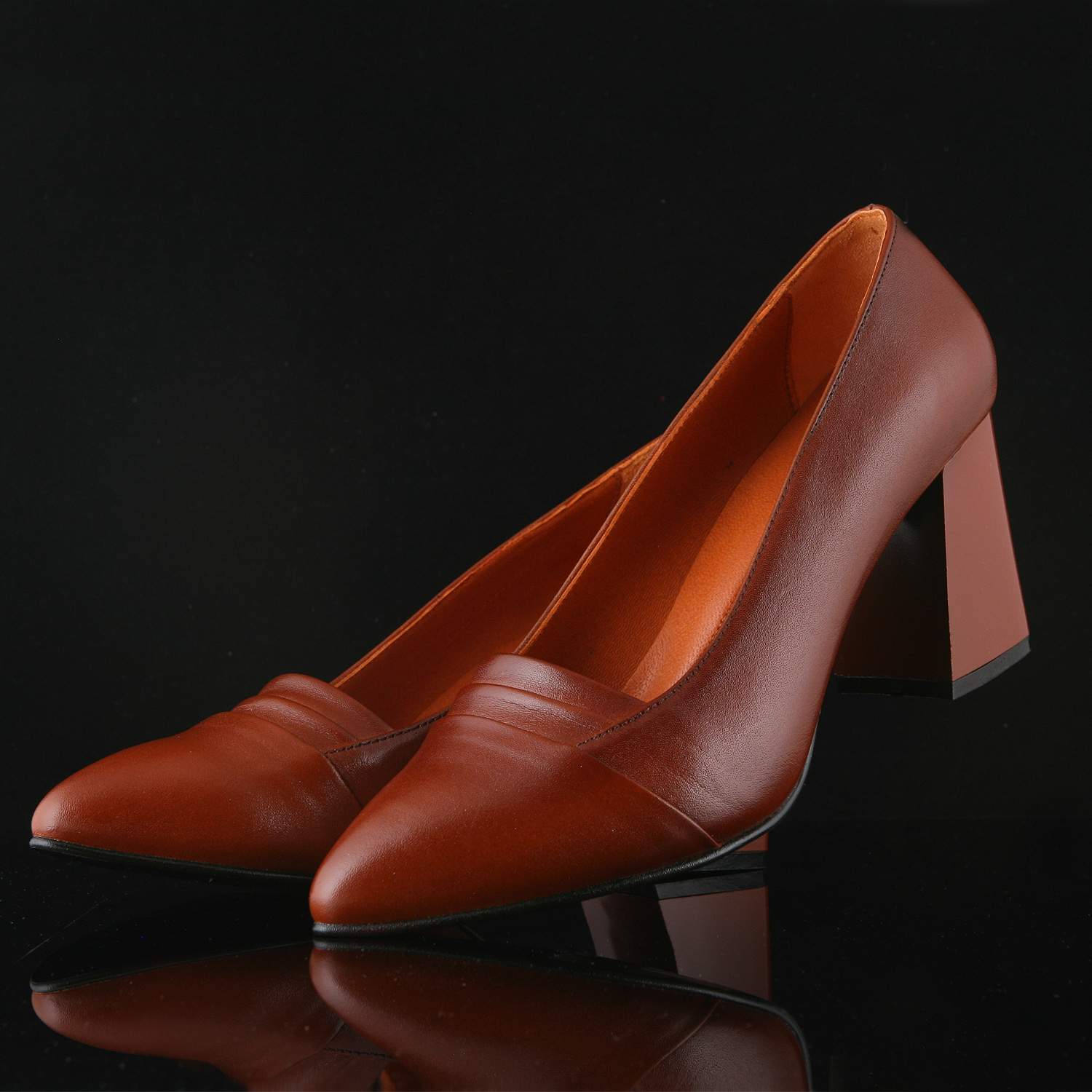کفش زنانه چرم یلسان مدل  تارا کد Asl-TRA-613-GN -  - 4